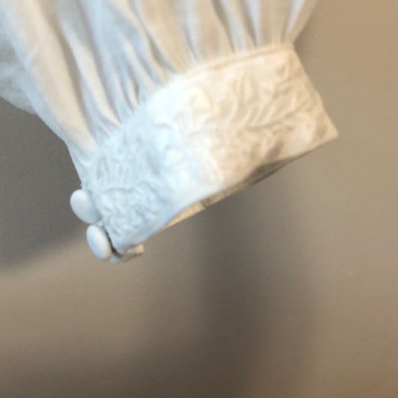 Free People Ivory Lace Blouse - NWT - Picture 5 of 8